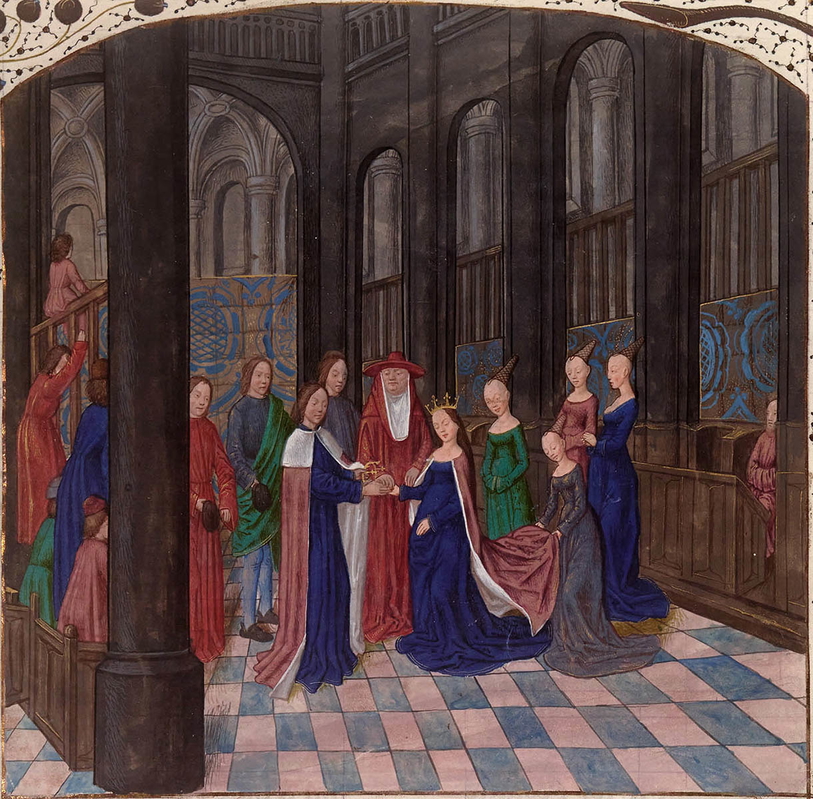 elizabeth woodville edward iv marriage illustration manuscript