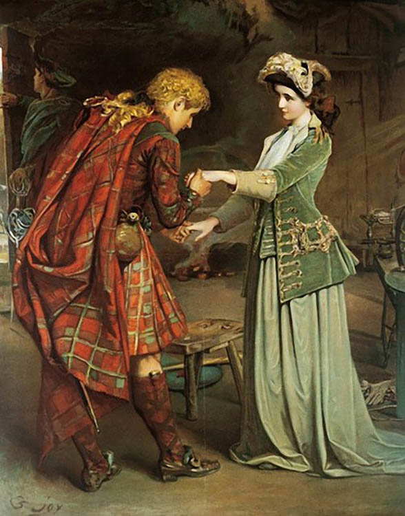 flora macdonalds farewell bonnie prince charlie jacobites