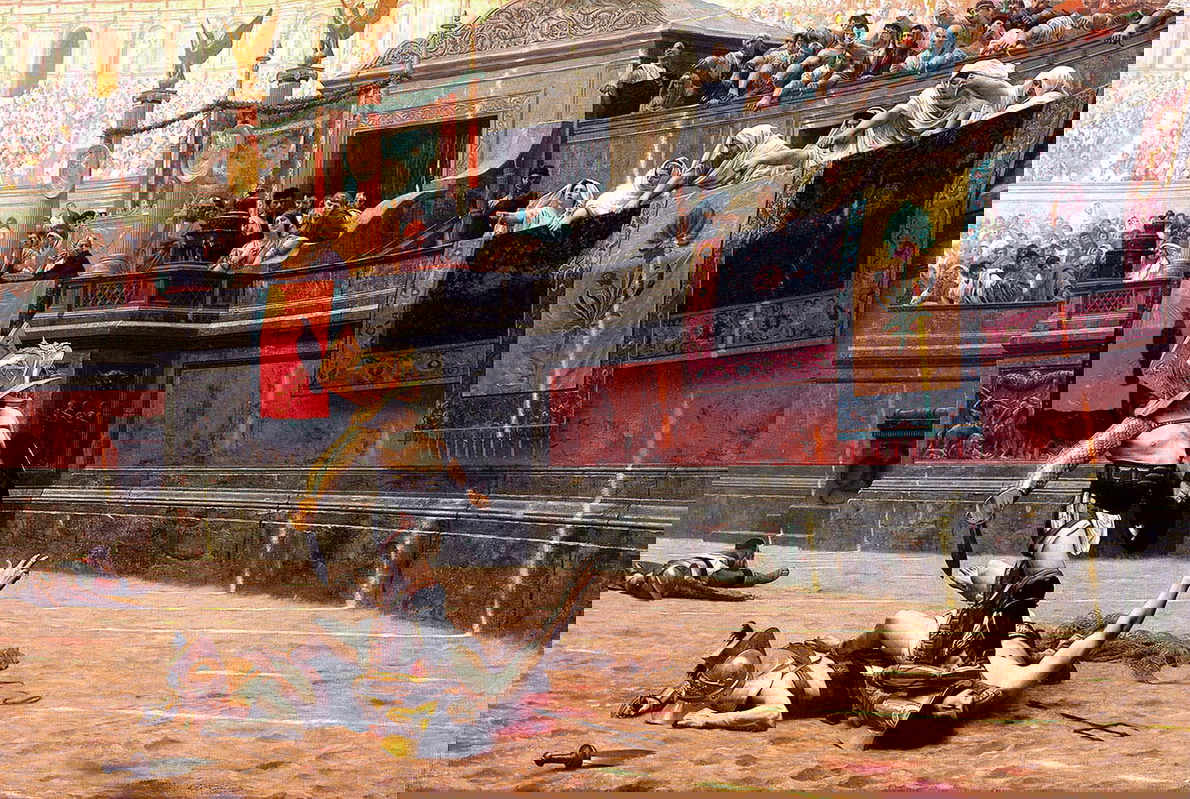 gerome pollice verso painting
