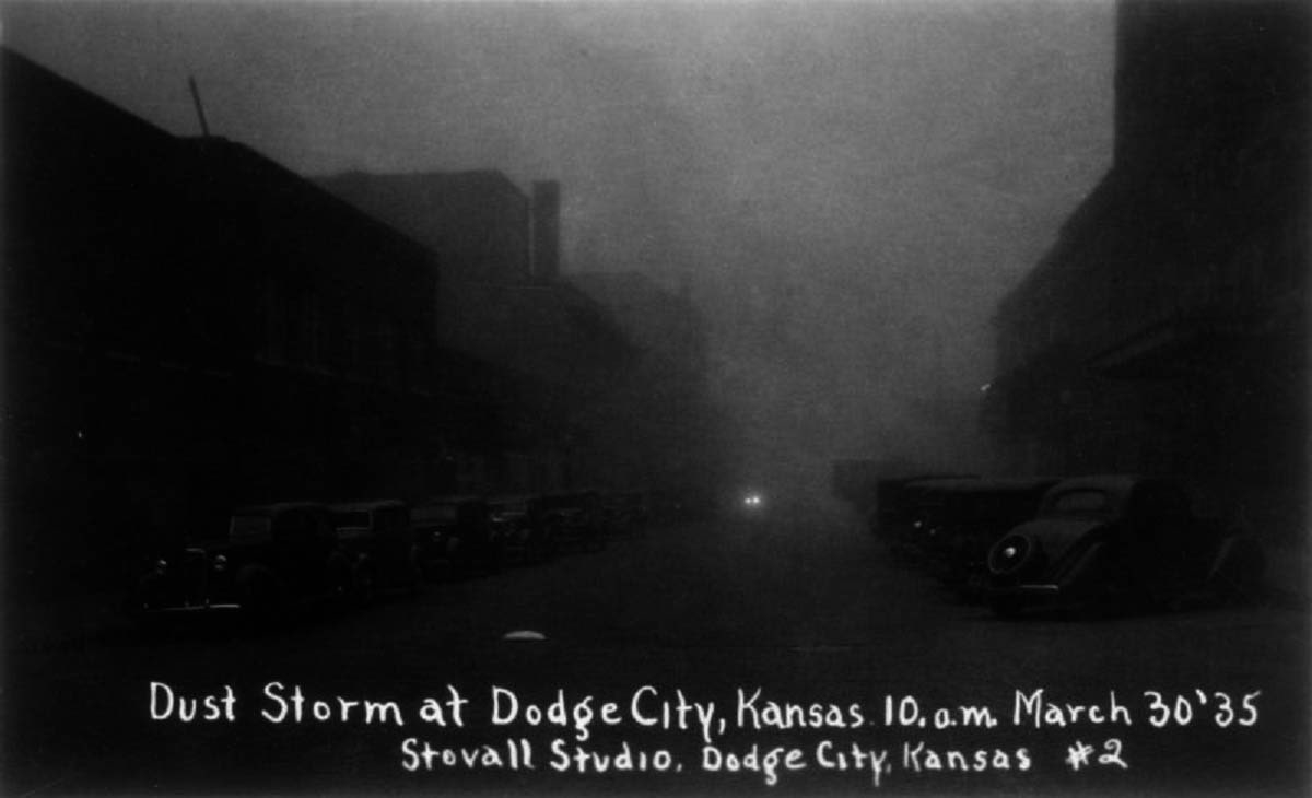 great depression dust storm 1935 photo