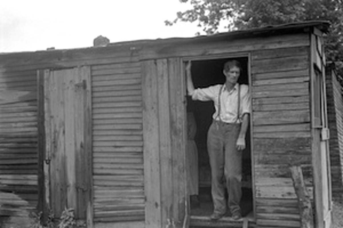 great depression hooverville photo