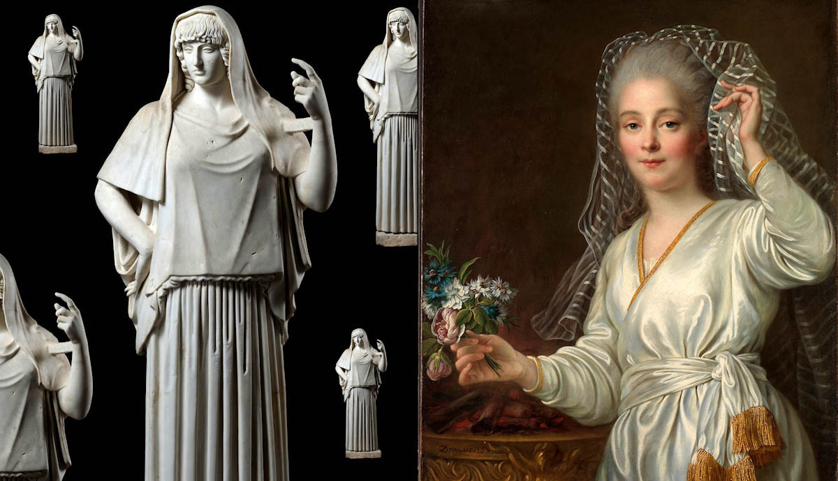 greek goddess hestia douais vesta painting