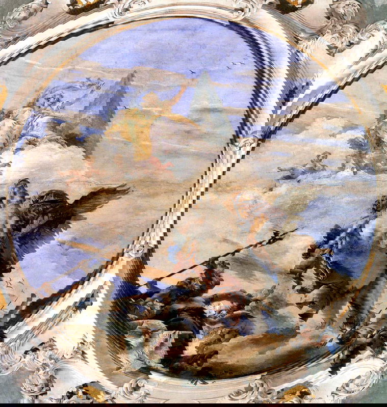 greek heroes battista tiepolo bellerophon pegasus