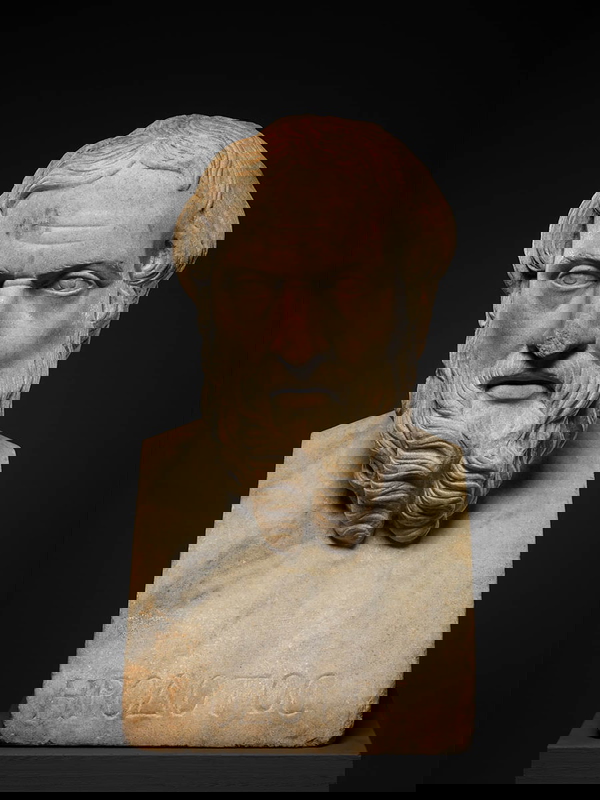 herodotus roman bust pythia
