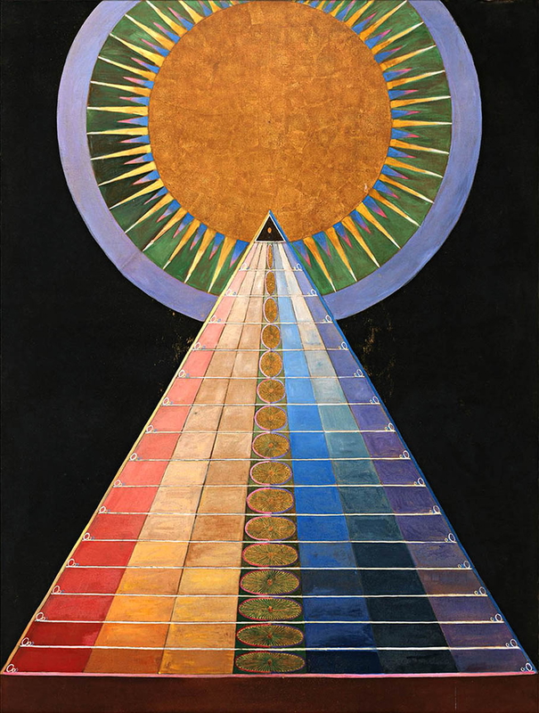 hilma af klint altarpieces paintings temple