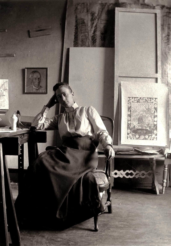hilma af klint swedish painter photo