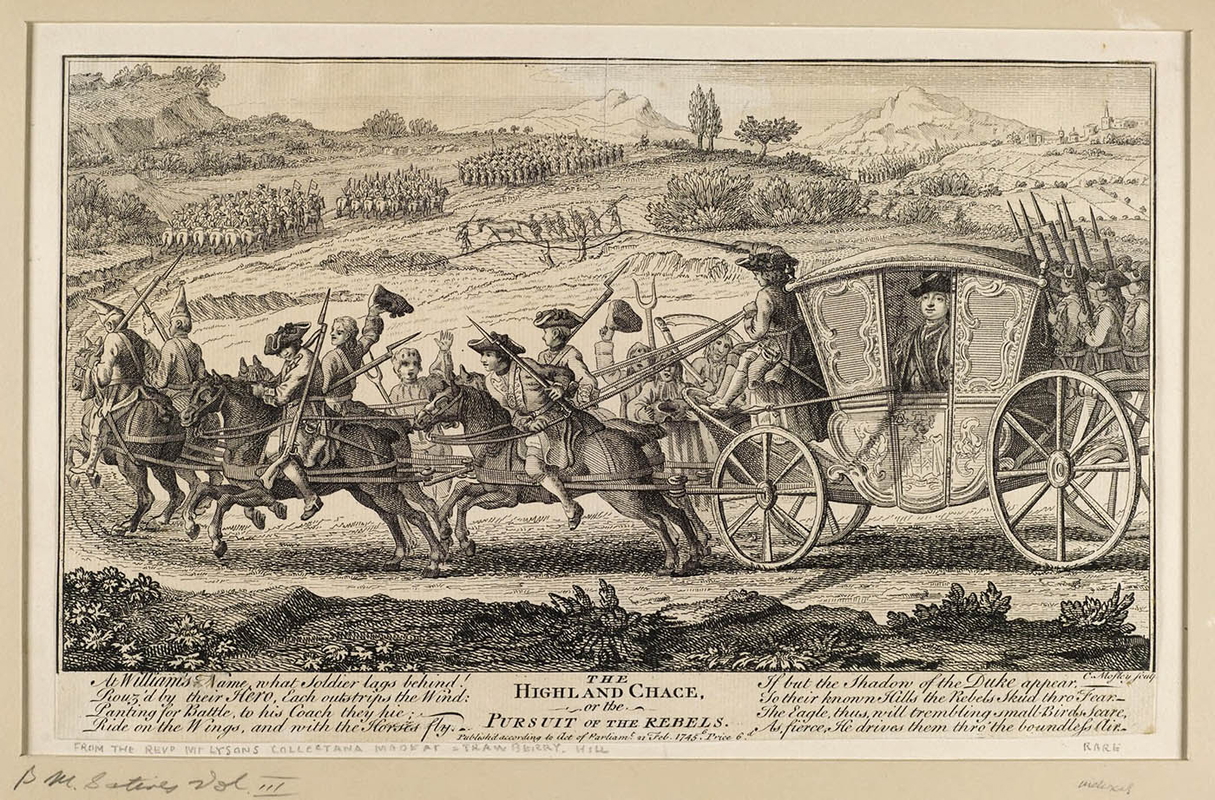 jacobite retreat duke of cumberland bonnie prince charlie