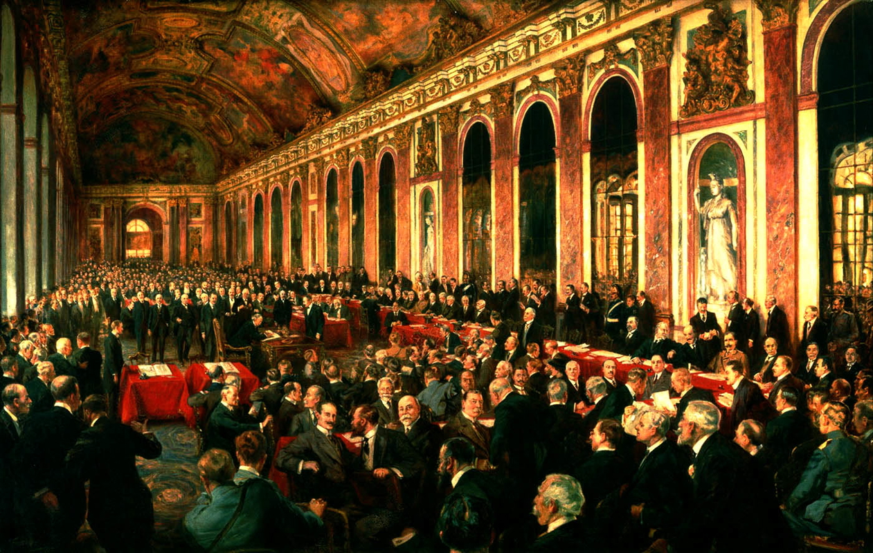 joseph finnemore signing treaty versailles painting