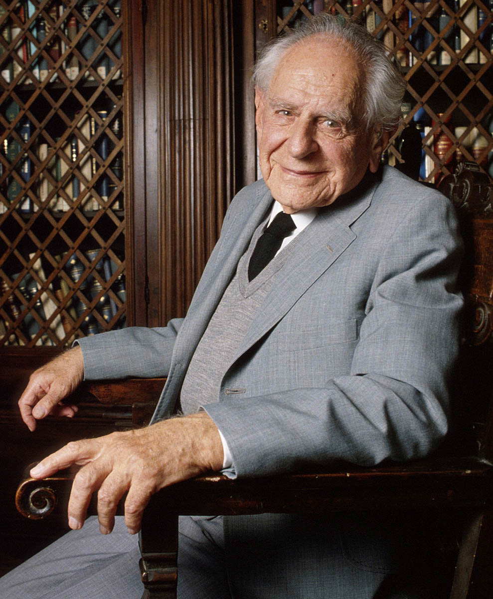 karl popper photograph