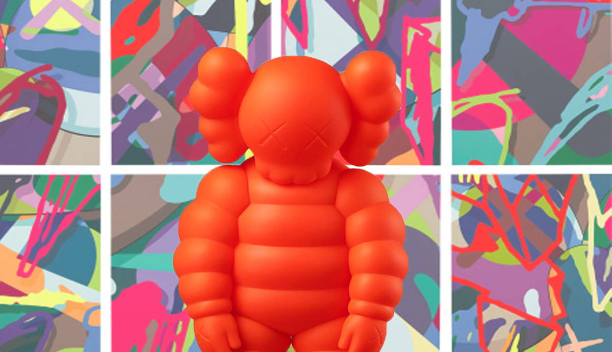 kaws art tension what party chum figure toys