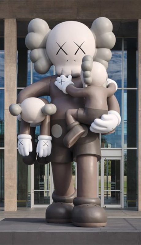 kaws clean slate phillips auction house 2014