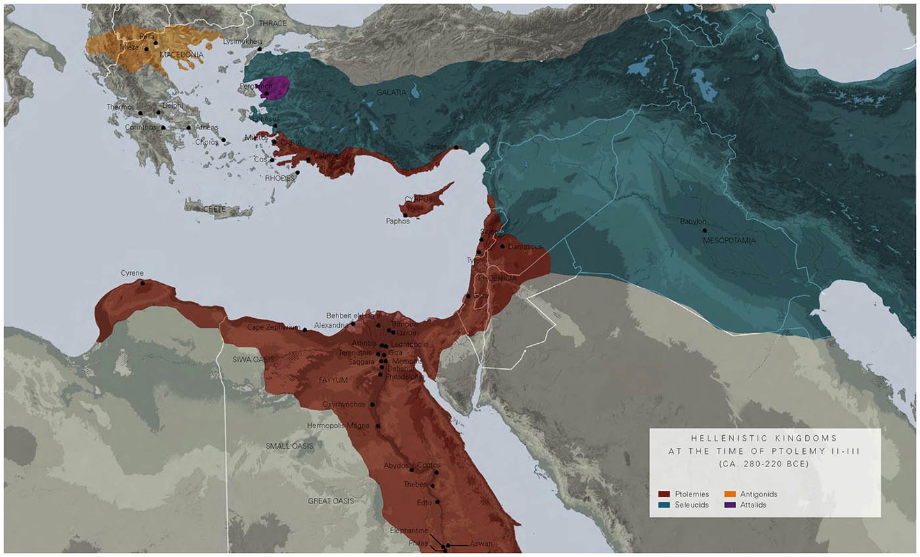 map ptolemaic egypt height
