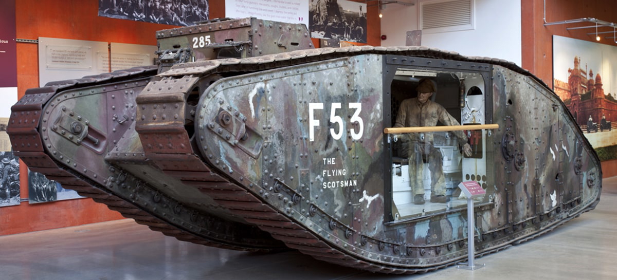 mark ii 2 training wwi tank
