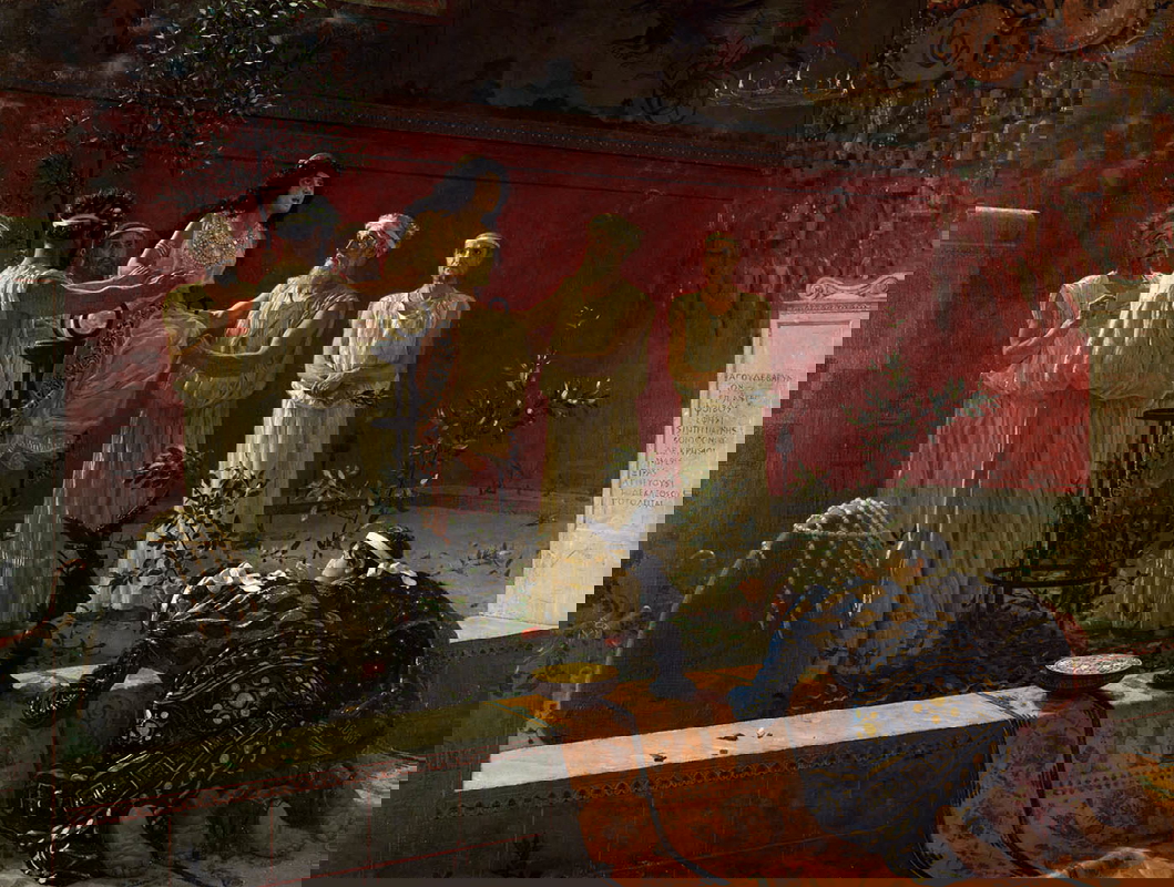 miola oracle of delphi pythia painting