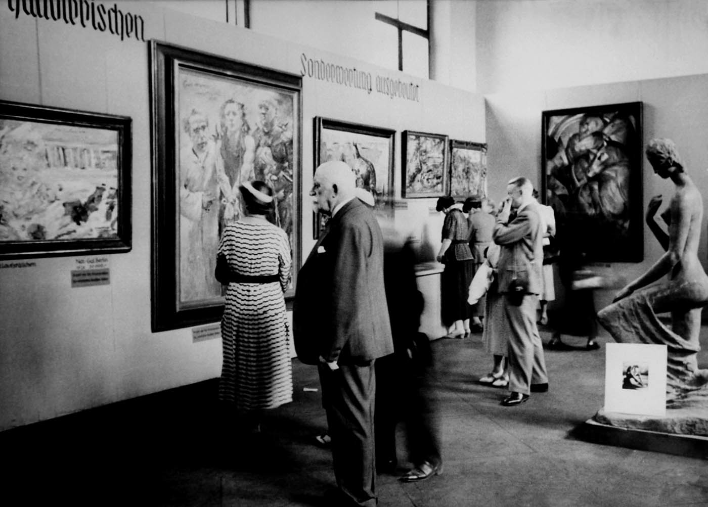 modern art degenerate art exhibition july 1937