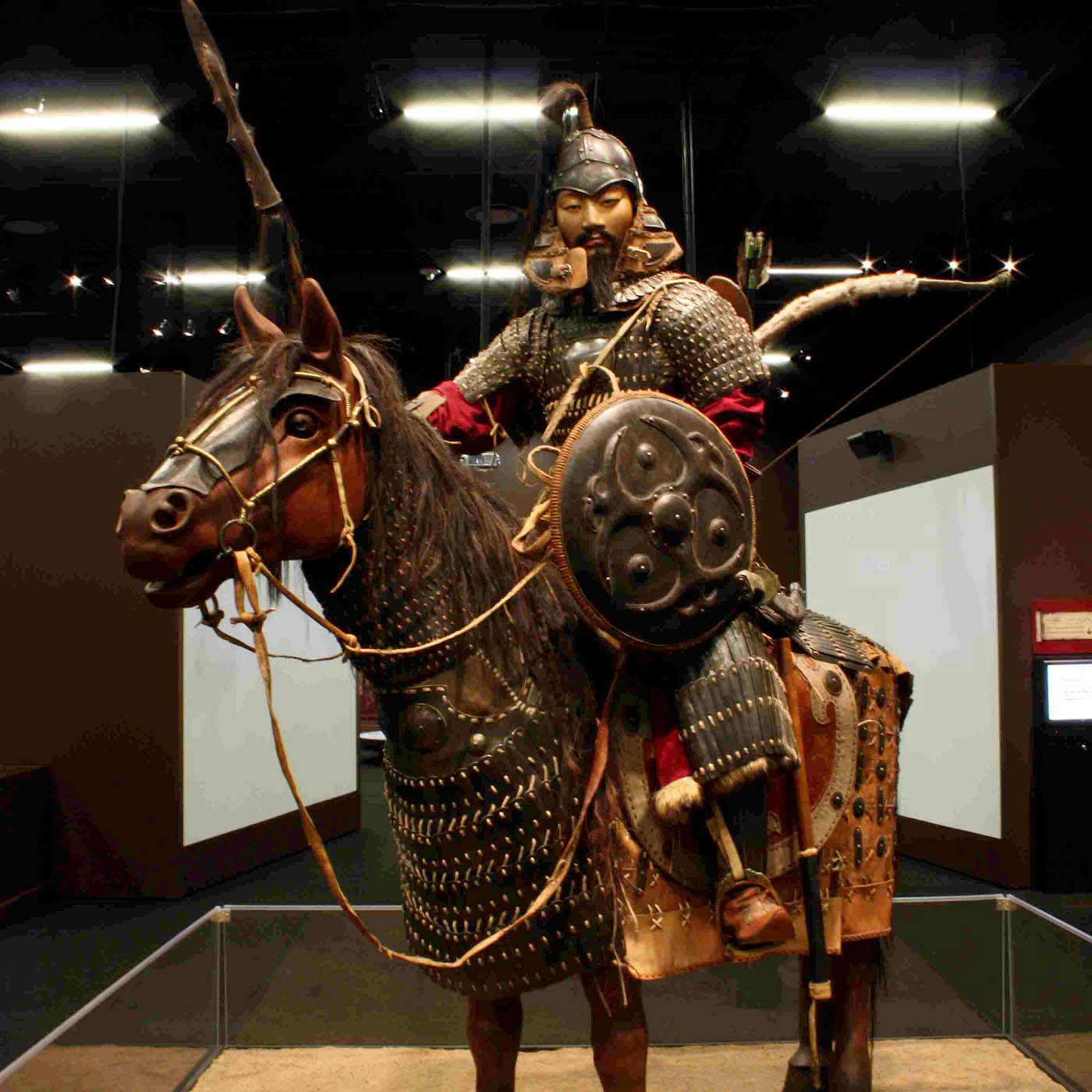 mongol warrior figure replica