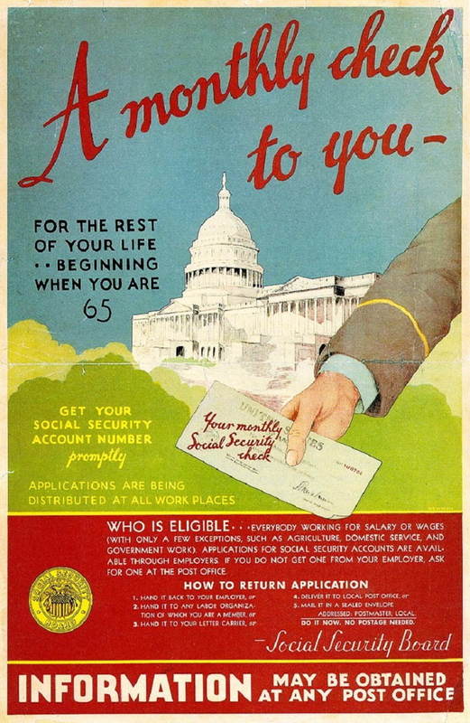 new deal social security poster 1936