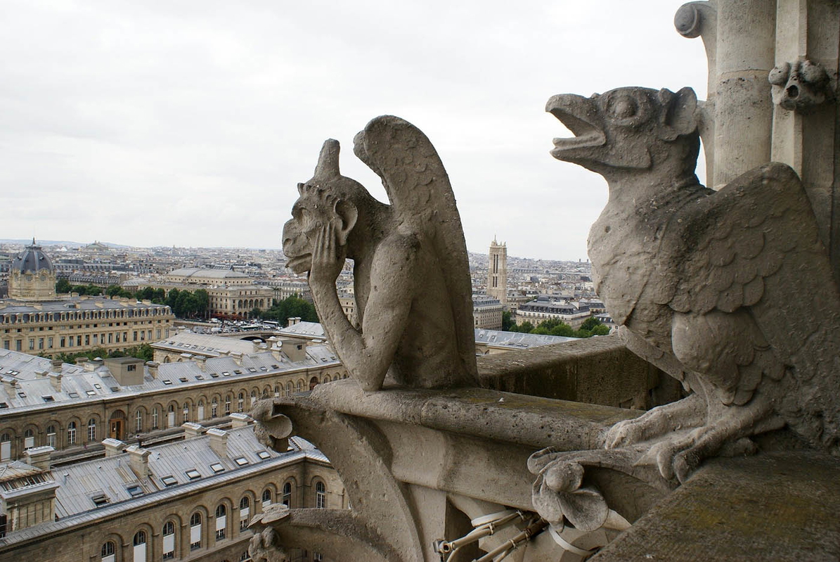 notre dame de paris chimeras
