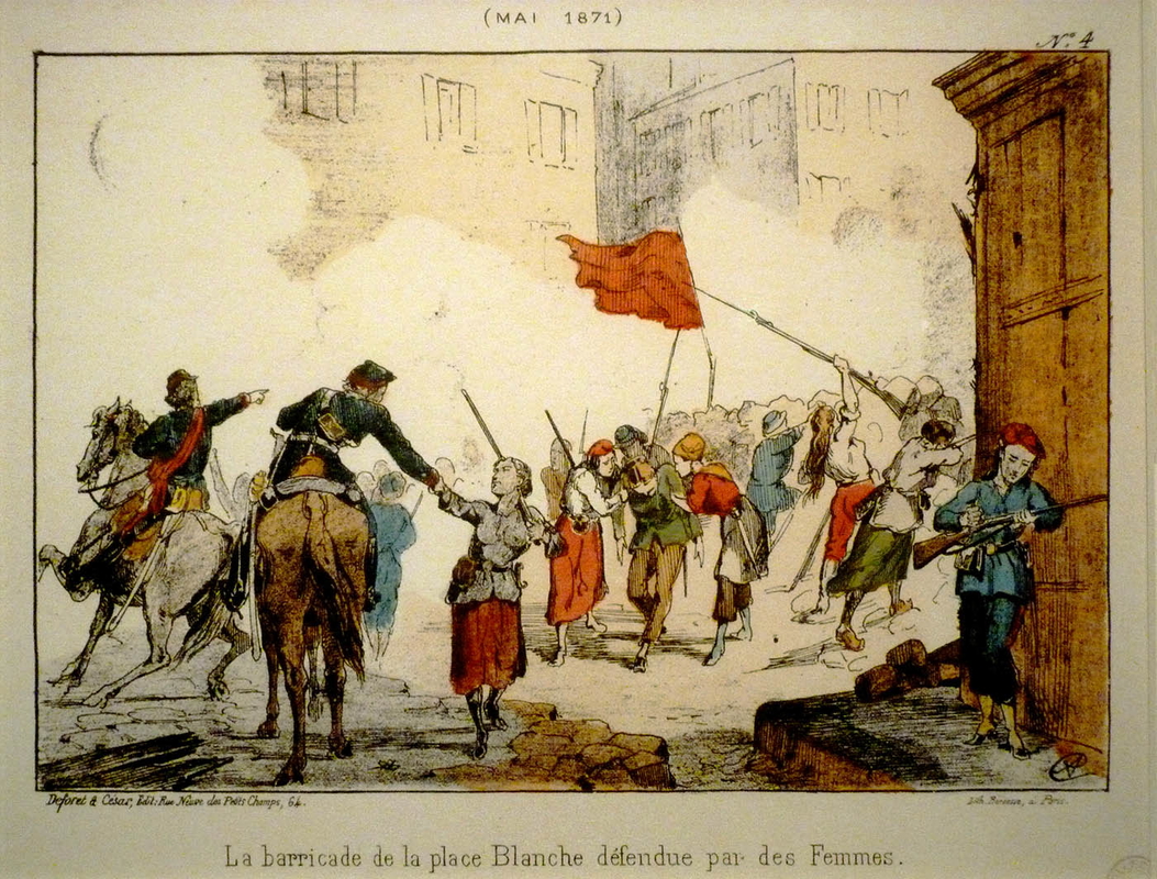 paris commune women barricade