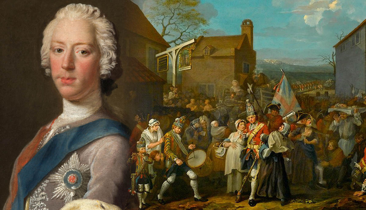 prince charles edward stuart march guard finchley