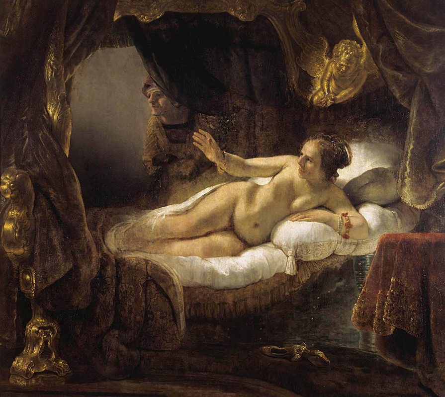 rembrandt danae painting