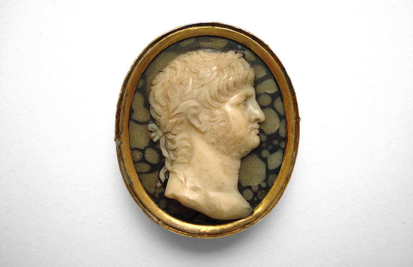 roman emperor nero cameo