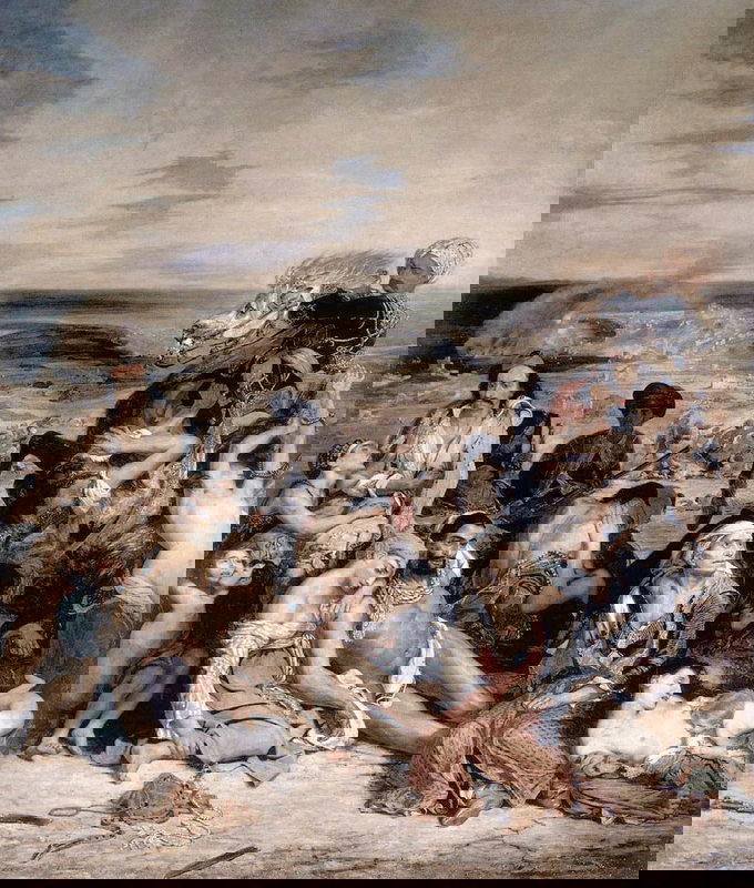 the massacre at chios eugene delacroix