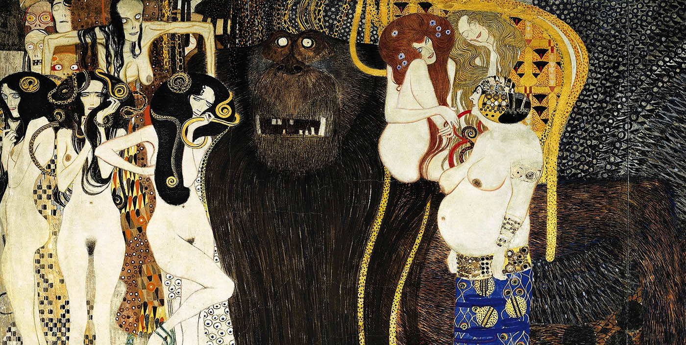 viennese secession klimt beethoven frieze