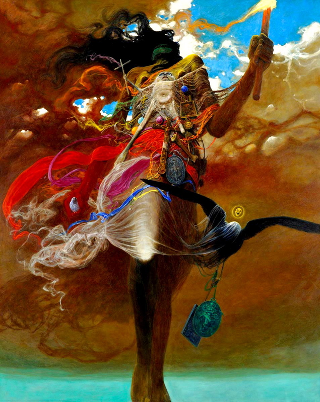 zdislav beksinski 1975 painting
