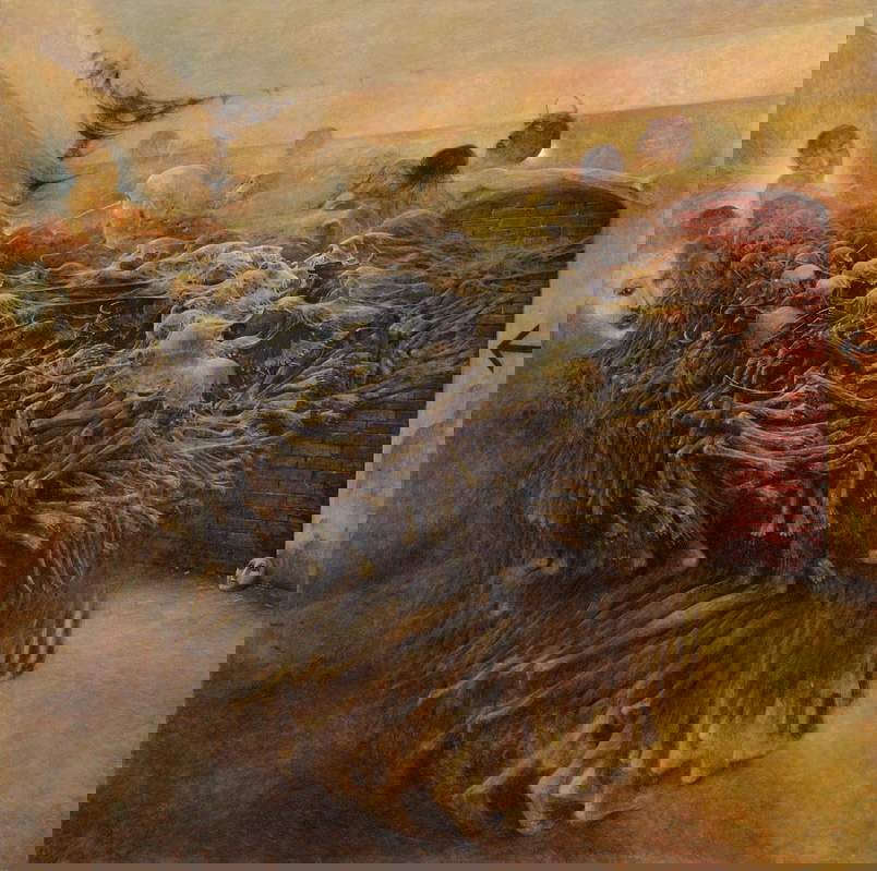 zdislav beksinski 1980 painting