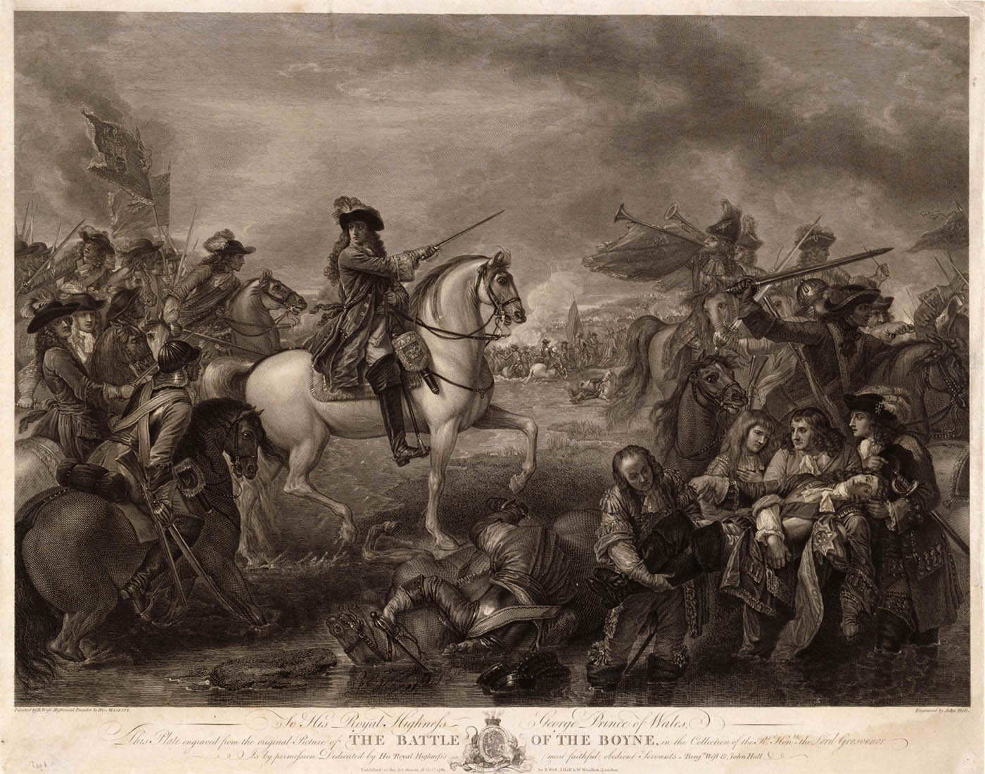 battle boyne hall james ii glorious revolution