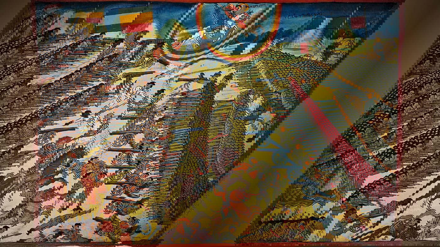 battle of adwa unknown ethipian painter
