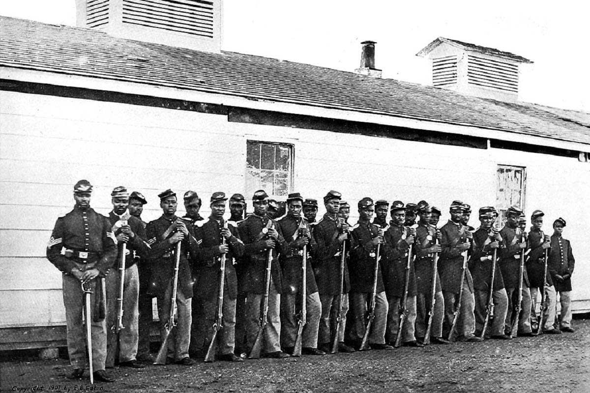 black civil war soldiers