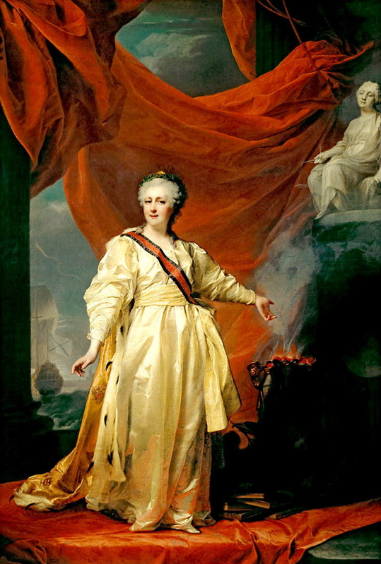 catherine in the temple 1783 romanovs