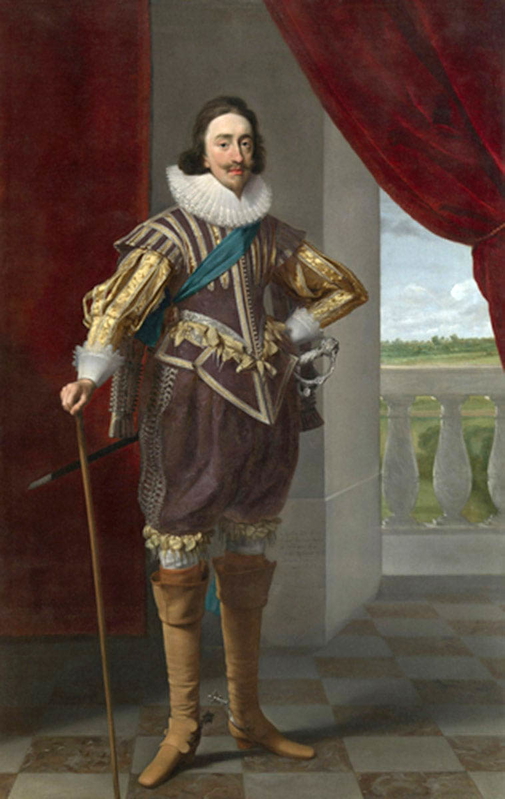 daniel mytens charles i oliver cromwell