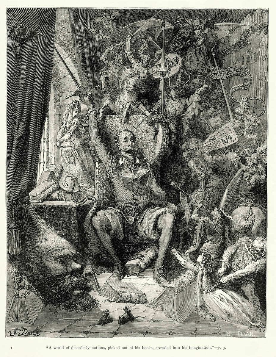 don quixote la mancha paul gustave dore