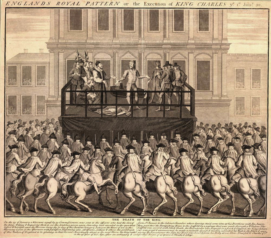 execution of charles english civil war