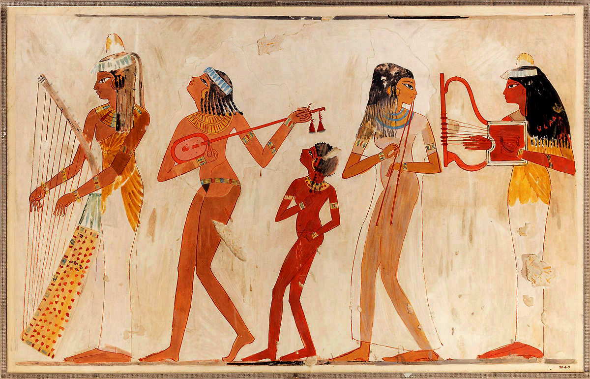 female musicians ancient pre ptolemaic egypt