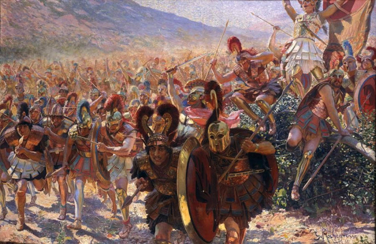 georges rochegrosse heroes marathon painting