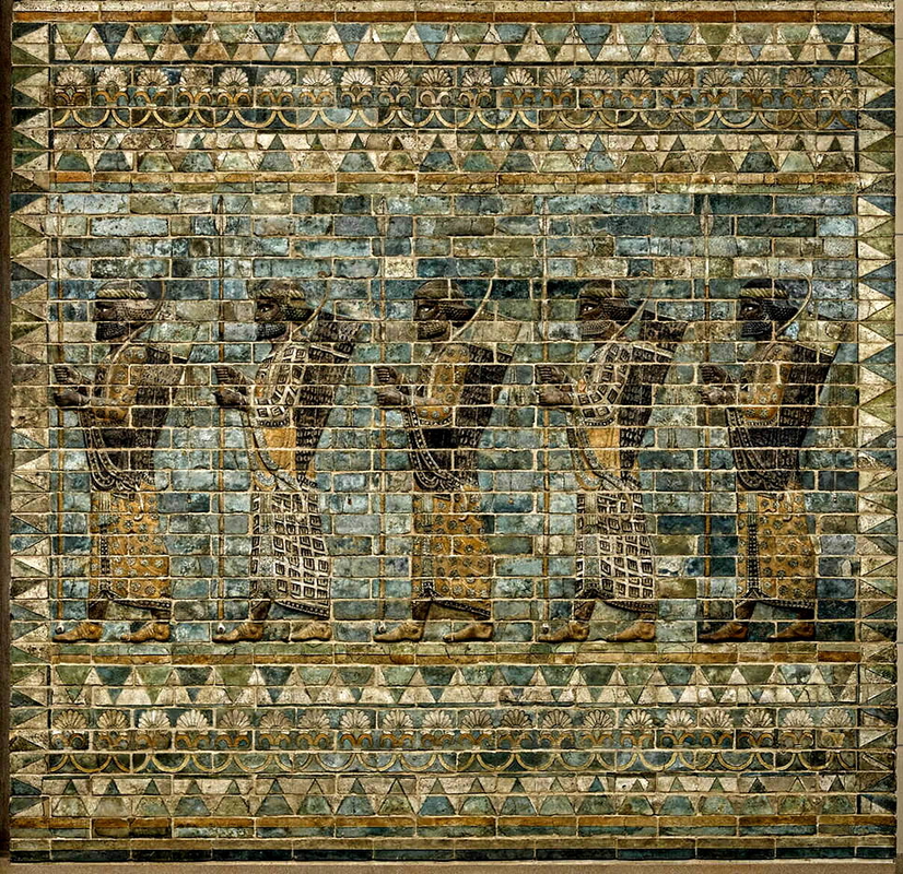 immortals persian battle marathon persepolis relief