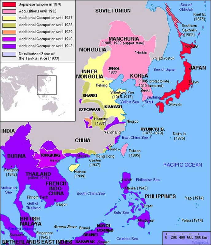 japanese empire ww2