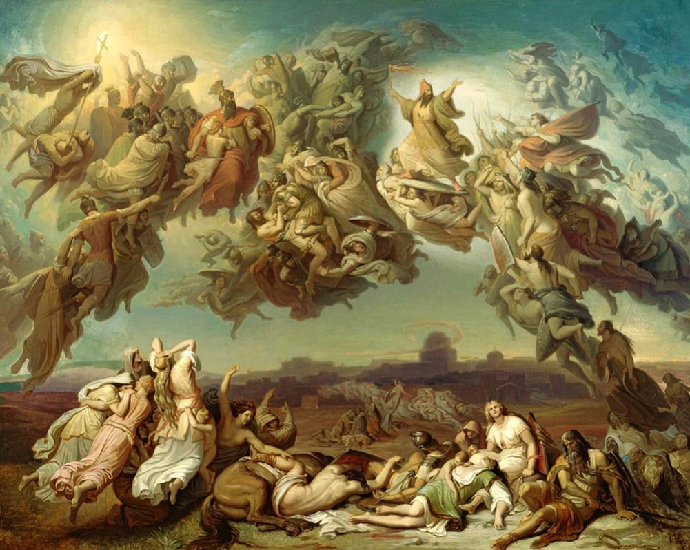 kaulbach roman battle huns chalons painting