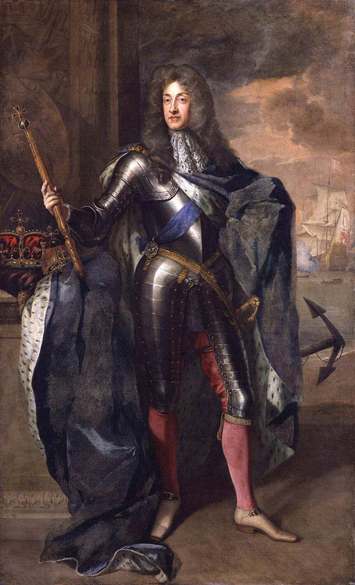 king james ii portrait kneller glorious revolution