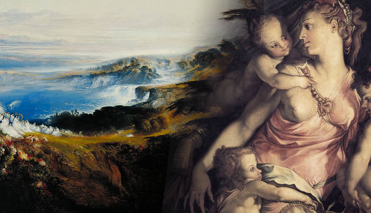 martin john plains heaven charity salviati paintings