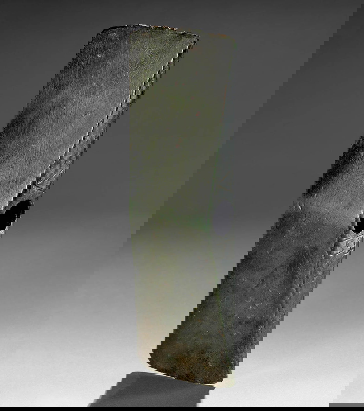 minoan bronze double axe head inscribed