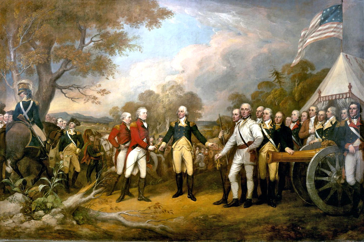 surrender general burgoyne american independence