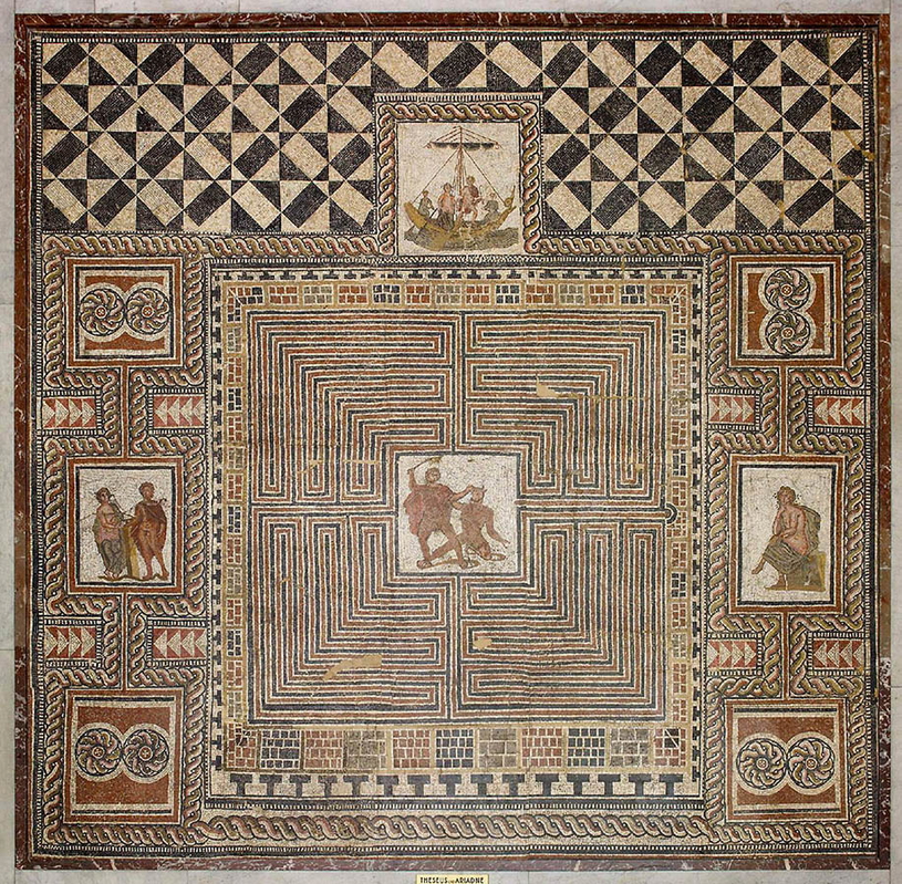 theseus mosaic salzburg