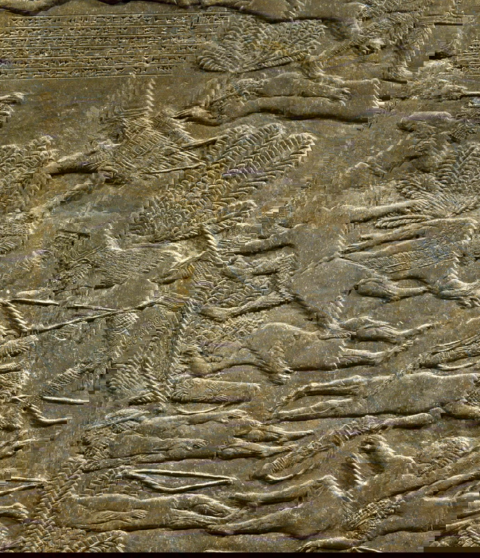 ulay river battle detail ancient mesopotamian writing