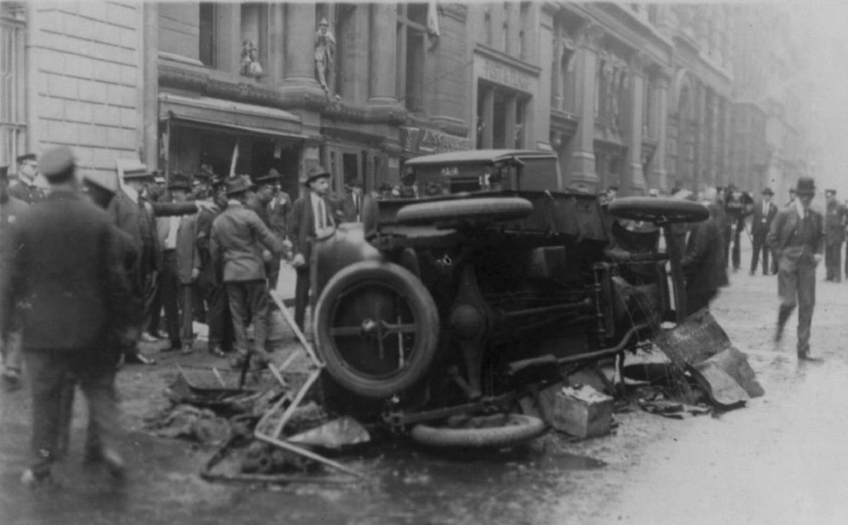wall street bombing 1920