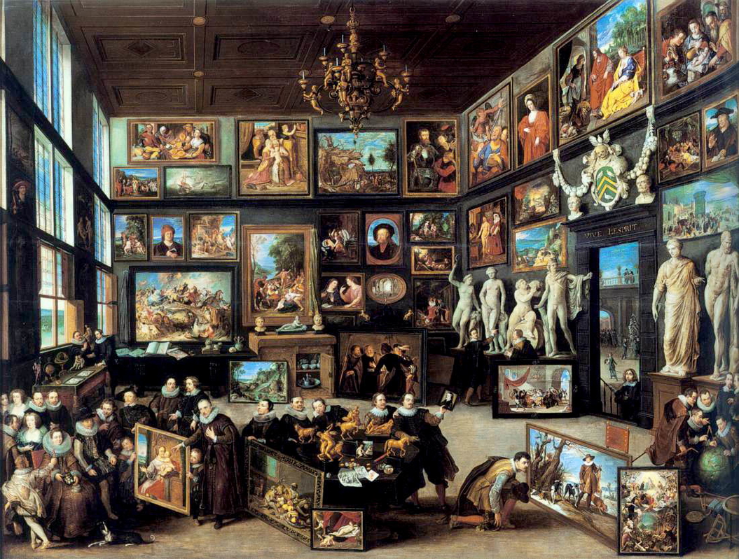 willem van haecht gallery cornelis painting